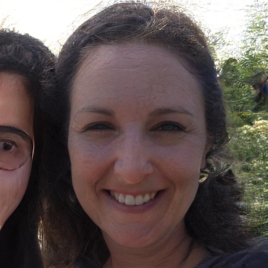 The handsome profile of Nora Galloway