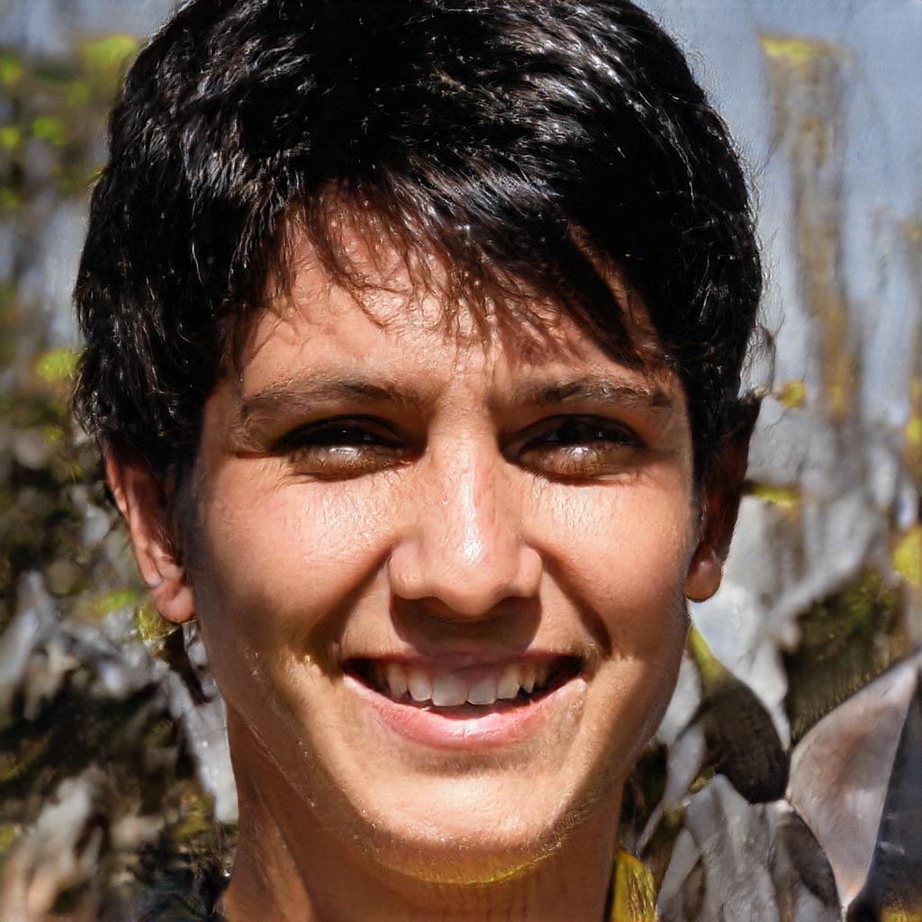 The handsome profile of Emma Villanueva