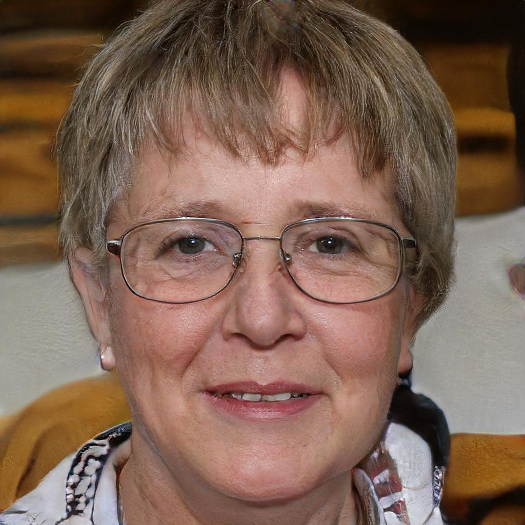 The handsome profile of Cora Benton