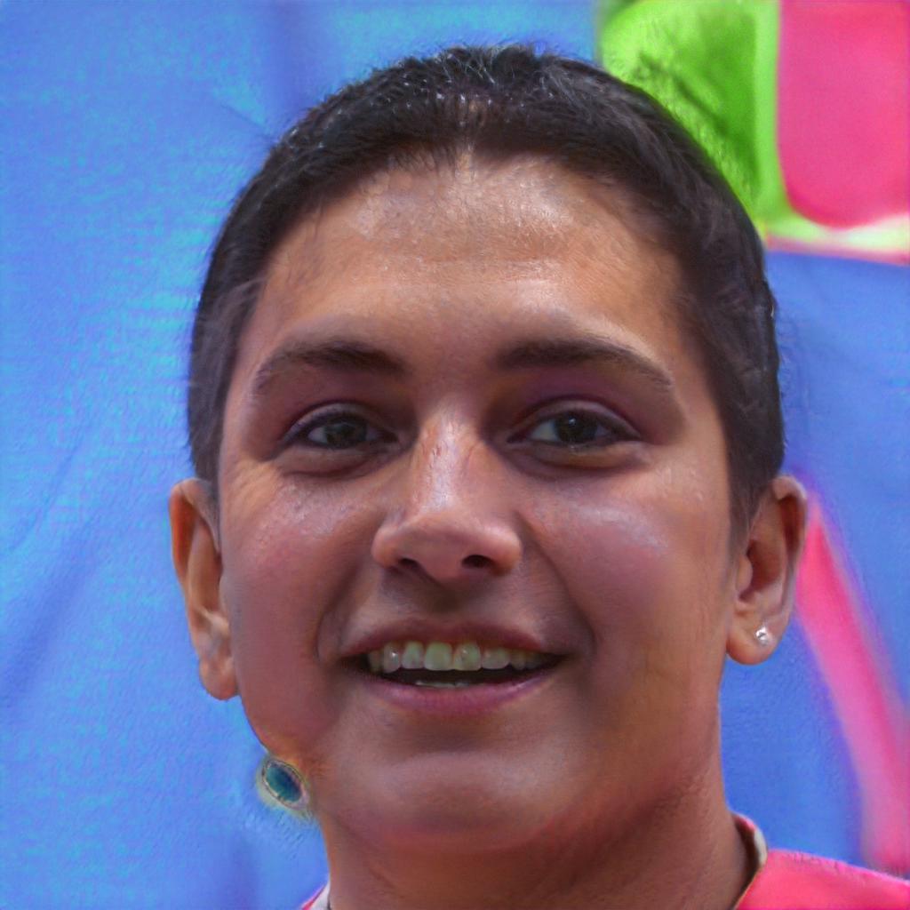 The handsome profile of Mary Stokes